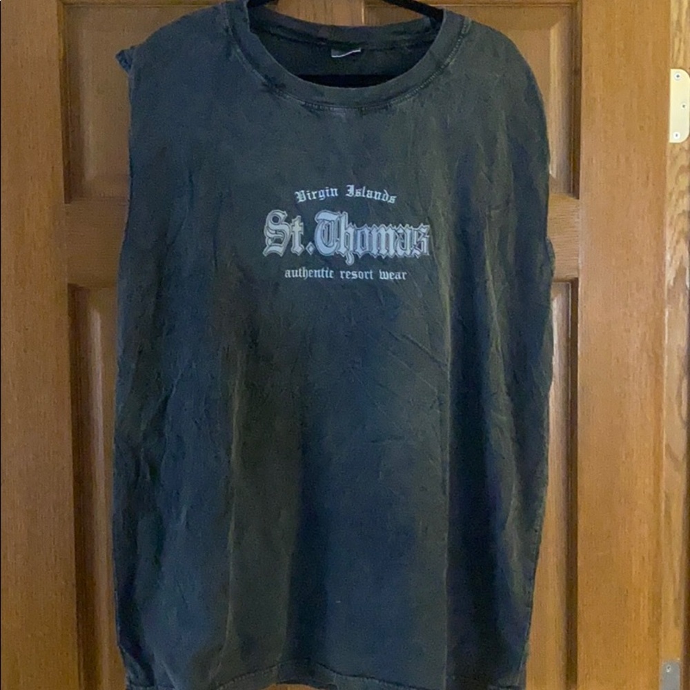 Men’s tank top from St. Thomas!